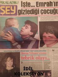 Şey Haftalık Aktüalite Sinema Tiyatro Müzik ve Magazin Gazetesi - 2 Nisan 1988 - Sayı:28 - Küçük Emrah'ın gizlediği çocuk - Berna Yılmaz'ı üzen tebrik olayı - Bülent Ersoy - Nigar Uluerer - Nil Burak'ın oğlu üstün zekalı - Merih Akalın - Aydın Olgun-  Öyle bir dünya ki... - Cem Duna - Ahmet beyazıt - Melike Zobu - Cihan Ünal - Selin Dilmen - Cem Özer - Faruk Tınaz - Yasemin Yalçın - Atilla Sarıkayalı - Engin Evin - Ayten Gökçer - Adnan Kahveci - Zeki Müren - Mesut Yılmaz - Tarık Akan'ın son gözdesi - İki Amiral Akraba Oluyor - Son sınıfların mutluluğu - Tülay Karaca - Beyaz Saray'da dünyası karardı - Ümit Yaşar'dan - Zekai Tunca - Devlet memurunun kaderi bu... - Hümeyra - ''Ben bir Perfectionist'im'' - Hümeyra - Belkıs Akkale - Cihat Burak - Işık Yenersu - ''Tiyatro pırıl pırıl bir beyin ve kocaman bir yürekle yapılmalı'' - Ömer Dişbudak - Meral Zeren - Serpil Benay - Coşkun Sabah - Gönül Tansel - Melda Işık - Nil ÜNal - Çiğdem Tunç - Hülya Koçyiğit - Gülşen Bubikoğlu -Tam Takım Gazete