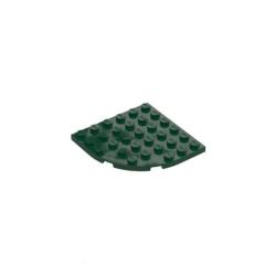 Antika - Lego&reg; 6003 Plaka Yuvarlak, Köşe 6x6 (Koyu Yeşil) - kitantik - kitaLog