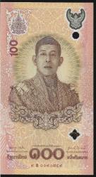** TAYLAND ( 100 * BAHT ) 2024 * PLASTİK - ÇİL