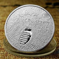 Apollo 11 Astronot Hatıra Parası - Aya İlk Adım 50. Yıl Özel (Gümüş)