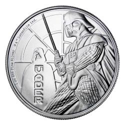 Star Wars - Darth Vader $2 Dolar Hatıra Para 2022 - Sertifikalı (Gümüş)