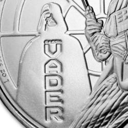Star Wars - Darth Vader $2 Dolar Hatıra Para 2022 - Sertifikalı (Gümüş)