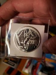 Star Wars - Darth Vader $2 Dolar Hatıra Para 2022 - Sertifikalı (Gümüş)