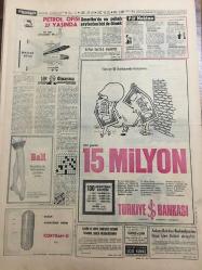 HÜRRİYET GAZETESİ 18 ŞUBAT 1967  YIL :19 SAYI :6756--Karadeniz gemisinde 179 kilo  Bazmorfin ve Afyon bulundu ---AP sözcüsü Akça :ENOSİS ancak iki taraflı olur dedi ---Türkiye nin ünlü eroin  imalcisi ile 4 adamı yakalandı --Çöl sembolü develer kar altında güreşti ---Sigortalı işçiler doktorun verdiği her ilacı alabilecek ---Amerika da en pahalı şeylerden biri de ölmek ---Bugünkü maçlar oynanıyor --Fenerbahçe -İzm .Spor ---A.Ordu -İTÜ karşılaşıyor ---G.Birliği istim üzerinde bekliyor ---Amerikan Hava Kuvvetleri Akdeniz Basketbol Turnuvası ---Gülsün Kamu şimdi de dansöz --Can :Yılmaz Güney ile evlenebilirim ama kızım benimdir --Zennube ,Türkan Şoray la İzzet Günay ı tam üç saat sette bekletti ve gelmedi ---Motosiklet Kralının kızı zenci futbolcu Germano ya kaçtı --Gangster Agop un suç ortağı Turgut Işık ın cinayet suçundan 24 yıl hapis istendi --Koçero nun katili 30 seneye  mahkum oldu ---