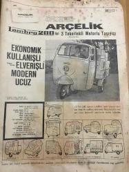 HÜRRİYET GAZETESİ 3 OCAK 1966-Triportör reklamı tam sayfa-Okuma -Yazma için seferberlik başlıyor --Turist gençler dün develeri Şişman a şehri gezdirdiler --Karaibler in incisi Barbados ,Kısmet i merakla bekliyor ---Akaryakıt fiyatına zam  yapılması ihtimali var ---Genç aşığı ile kaçan prensesi yaşlı kocası  diyar diyar kovalıyor ---Turistler için yeniden 87 tuvalet yapılıyor ---Köylünün pantolonunda sanat şaheseri bulundu ---Galatasaray yenildi :1-0--Fenerbahçe :2 İz.Spor :0---Feriköy ,Altay önünde galibiyeti kaçırdı :0-0--İstanbullu Erol Özer Almanlara dans öğretiyor --DDY ,Otobüslere karşı rekabet açtı --CHP ,Şenatoda Johson un mektubu üzerinde duracak --Arçelik  : Lambro  200 tipi 3 tekerlekli Motorlu Taşıyıcı ---Bursaspor Galata yı Kupa dan eledi --Siyah inci Pele nişanlandı ---Galo Plazanın evinin önünde bomba patladı ---12 Milyonluk Serveti Tepti --Yeni ihale kanunu artık  çıkarılmalı --Radyo programları ---Kısmet Atlantik e yelken açacak --