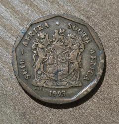 Güney Afrika Cumhuriyeti 1993 50 Cent