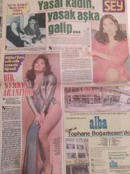 Şey Haftalık Aktüalite Sinema Tiyatro Müzik ve Magazin Gazetesi - 25 Nisan 1987 - Sayı:31 - Ayhan Işık - İbrahim Tatlıses kanser mi? - Ahu Tuğba bela saçıyor - Bediz Doğan - Şakir Şener - Neriman Ökten - Kenan Kalav - Tunca Toskay - Kadir İnanır - Erdinç Öz - Erkan Özerman - Sakıp Sabancı - Can Gürzap - Öyle Bir Dünya Ki... - Selma Güneri - Ahmet Üstün - Atilla Atasoy - Feridun Özoral - Pakize Suda - Korhan Abay - Sedef Ecer - Ayhan Işık - Gönül Öner - Kadir Soyer - Zafir Seba - Cüneyt Arkın - Osman Çarmıklı - Mehmet Berker - Figen Oral - Amerikan Kolejliler buluştu - Nurdan torun- Otel mahkumu - Bu haftaki falınız - Ümit Besen - ''İyi bir piyanist değilim'' - Ödül sahibini buldu mu? - Perran Kutman - Akın Uğurlu - Hüner Coşkuner - Atilla Yelken kaset reklamı - Zeki Müren Helal Olsun Kaseti reklamı - Nükhet Duru ezile ezile ezmesini öğrendi - Nazan Şoray fotoğraf ve haberi - Tam Takım Gazete