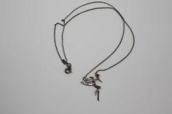 925 AYAR ORJINAL GÜMÜŞ PERİ KIZI KOLYE   (YENI TAKI KOLİSİ )4