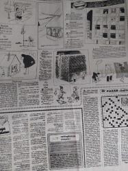 Hürriyet Pazar Haftalık Aktüalite Sinema Tiyatro Müzik ve Magazin Gazetesi - 7 Ocak 1979 - Paris'in gecelerini artık bizimkiler renklendirecek - Eyfel'de Türkiye - Jean Sala - Sezen Aksu - Seher Şeniz - Ayla Algan - Gerard Marceau - Zerrin Özer - Evde kimin sözü geçiyor sizi mi çocuğunuzun mu? - Şiir Köşeniz - Carlos Santana, Paris'i fethetti - Dalida da Disco modasına uydu - Fransız müzikçiler dış pazarları ele geçiriyor - Bizim Şov'larda her telden var! - Müjdat Gezen - Perran Kutman - Selma Güneri - Selçuk Ural - Tülay Karaca - Şaka Şaka - Hayat arkadaşı - Yeni diziler eskileri aratacak - Ekranda ne var ne yok? Sevimli Kuklalar Geliyor fotoğraf ve haberi - Gazete tam değildir sadece 4 sayfası mevcuttur