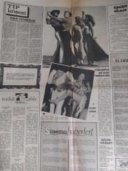 Yeşilçam Haftalık Aktüalite Sinema Tiyatro Müzik ve Magazin Gazetesi - 2 Aralık 1979 - Sayı:15 - Kabiliyetin bu kadarı - Ayşen Selvi - Şiir Köşesi - Nadire Zeybel - Günün Hikayesi - Sahipsiz Güller - Aylin Berkay'ın gayreti şaşırtıyor herkesi - Kendi gitti ismi kaldı - Berit Johanson - Tıp Köşesi - Kalp Yetmezliği - Birlikte gülelim - Yıldız Falı - Yeşilçam'da bir yıldız fabrikatörü - Kudret Şandra - Adres Rehberi - Sinema Haberleri - Nadide Abla diyor ki... - Dilber Ay doğmadan öldü mü? - İşletmeciler artık Dilber Ay'lı film istemiyorlar fotoğraf ve haberi - Gazete tam değildir sadece 4 sayfası mevcuttur