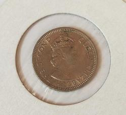 1955 Kuzey Kıbrıs Türk Cumhuriyeti 25 Mils.. (II. Elizabeth))