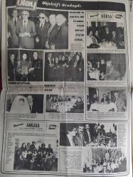 Yeni Olay Haftalık Aktüalite Sinema ve Magazin Gazetesi - 19 Şubat 1982 - Nazan Şoray haykırıyor - ''Çocuk istiyorum'' - Nevzat Ayas - Güler Oğlu - Gülten Kesim - Sema Güryuva - İhsan Güryuva - Bulut Aras - Aranan kan bulundu! - Ahu Tuğba - Balon söndü!... - Bir assolist doğuyor - Meral Zeren - Hostesler - Uçan daireler İstanbul'da - Gülgün Erdem - Dursun Salkım - Erol Büyükburç - Yıldız Tezcan - Bir garip ayrılık - Adnan Şenses kan ağlıyor! - Yasemin Kudsi'nin tuzu kuru - Cüneyt Arkın alkole yenik düşünce kapıya dayanır - Bulmaca köşesi - Fotoroman yarışması başladı - Gönül Şenay - Program yarıda kaldı - İsmail Çakan - Hayalet aramızda - Yerin kulağı var - Romalı Perihan aşka paydos dedi - Yılların saltanatını Deniz Akbulut şu sözleri ile yıkıyor - ''Türkan Şoray kimmiş!'' - Selami Şahin - Meral Özer - Cem Erdem - Ayfer Özer - Neşe Gülşen fotoğraf ve haberi - Tam Takım Gazete