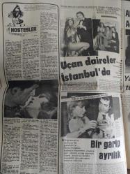 Yeni Olay Haftalık Aktüalite Sinema ve Magazin Gazetesi - 19 Şubat 1982 - Nazan Şoray haykırıyor - ''Çocuk istiyorum'' - Nevzat Ayas - Güler Oğlu - Gülten Kesim - Sema Güryuva - İhsan Güryuva - Bulut Aras - Aranan kan bulundu! - Ahu Tuğba - Balon söndü!... - Bir assolist doğuyor - Meral Zeren - Hostesler - Uçan daireler İstanbul'da - Gülgün Erdem - Dursun Salkım - Erol Büyükburç - Yıldız Tezcan - Bir garip ayrılık - Adnan Şenses kan ağlıyor! - Yasemin Kudsi'nin tuzu kuru - Cüneyt Arkın alkole yenik düşünce kapıya dayanır - Bulmaca köşesi - Fotoroman yarışması başladı - Gönül Şenay - Program yarıda kaldı - İsmail Çakan - Hayalet aramızda - Yerin kulağı var - Romalı Perihan aşka paydos dedi - Yılların saltanatını Deniz Akbulut şu sözleri ile yıkıyor - ''Türkan Şoray kimmiş!'' - Selami Şahin - Meral Özer - Cem Erdem - Ayfer Özer - Neşe Gülşen fotoğraf ve haberi - Tam Takım Gazete