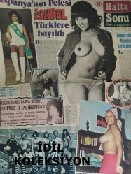 Hafta Sonu Foto Magazin Haftalık Aktüalite Sinema Tiyatro Müzik ve Magazin Gazetesi - 25-31 Mayıs 1973 - Sayı:12 - İspanya'nın Pelesi İsabel Türklere bayıldı - Futbolcu yıldızı Matadorlar paylaşamıyor - Ferda Büyükgüneş - Yavuz Özkan - Su Perileri İstanbul'a geliyor... - 35 Metreden atlıyor - Sevim Deran - Onlar da  bir zamanlar çocuktu - Erol Büyükburç - Bir Türk Berberi Avrupa'da Eğitim Görüyor - Kemal Kamburoğlu - Schule Ahrens - Türkan Şoray - Erol Büyükburç - Serpil Birol - Bilal İnci - Metin Ersoy - Nejat Uygur - Hülya Koçyiğit - Erkan Yolaç - Yıldız Birol - Emel Özden - Romalı Perihan - Sami Hazinses - Mine Koşan - Tamer Yiğit - Nigar Uluerer - Orhan Gencebay - Harika Koca - Yılın Sanatçıları ödüllerini aldı - Ajda Pekkan - Türkan Şoray - Fahri Korutürk - Duydunuz mu? - Haftanın düğünleri - Haftanın Nişanı - İstanbul Sosyetesi Cannes'da buluştu - Hafta Sonu sükse Yaptı - Cannes Film Festivalinde - Anna Karina - Ugo Tagnazzia - Cüneyt Arkın fotoğraf ve haberi - Tam Takım Gazete