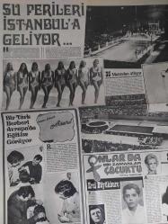 Hafta Sonu Foto Magazin Haftalık Aktüalite Sinema Tiyatro Müzik ve Magazin Gazetesi - 25-31 Mayıs 1973 - Sayı:12 - İspanya'nın Pelesi İsabel Türklere bayıldı - Futbolcu yıldızı Matadorlar paylaşamıyor - Ferda Büyükgüneş - Yavuz Özkan - Su Perileri İstanbul'a geliyor... - 35 Metreden atlıyor - Sevim Deran - Onlar da  bir zamanlar çocuktu - Erol Büyükburç - Bir Türk Berberi Avrupa'da Eğitim Görüyor - Kemal Kamburoğlu - Schule Ahrens - Türkan Şoray - Erol Büyükburç - Serpil Birol - Bilal İnci - Metin Ersoy - Nejat Uygur - Hülya Koçyiğit - Erkan Yolaç - Yıldız Birol - Emel Özden - Romalı Perihan - Sami Hazinses - Mine Koşan - Tamer Yiğit - Nigar Uluerer - Orhan Gencebay - Harika Koca - Yılın Sanatçıları ödüllerini aldı - Ajda Pekkan - Türkan Şoray - Fahri Korutürk - Duydunuz mu? - Haftanın düğünleri - Haftanın Nişanı - İstanbul Sosyetesi Cannes'da buluştu - Hafta Sonu sükse Yaptı - Cannes Film Festivalinde - Anna Karina - Ugo Tagnazzia - Cüneyt Arkın fotoğraf ve haberi - Tam Takım Gazete