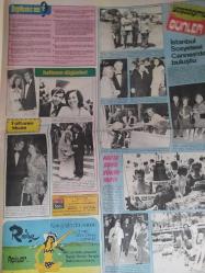 Hafta Sonu Foto Magazin Haftalık Aktüalite Sinema Tiyatro Müzik ve Magazin Gazetesi - 25-31 Mayıs 1973 - Sayı:12 - İspanya'nın Pelesi İsabel Türklere bayıldı - Futbolcu yıldızı Matadorlar paylaşamıyor - Ferda Büyükgüneş - Yavuz Özkan - Su Perileri İstanbul'a geliyor... - 35 Metreden atlıyor - Sevim Deran - Onlar da  bir zamanlar çocuktu - Erol Büyükburç - Bir Türk Berberi Avrupa'da Eğitim Görüyor - Kemal Kamburoğlu - Schule Ahrens - Türkan Şoray - Erol Büyükburç - Serpil Birol - Bilal İnci - Metin Ersoy - Nejat Uygur - Hülya Koçyiğit - Erkan Yolaç - Yıldız Birol - Emel Özden - Romalı Perihan - Sami Hazinses - Mine Koşan - Tamer Yiğit - Nigar Uluerer - Orhan Gencebay - Harika Koca - Yılın Sanatçıları ödüllerini aldı - Ajda Pekkan - Türkan Şoray - Fahri Korutürk - Duydunuz mu? - Haftanın düğünleri - Haftanın Nişanı - İstanbul Sosyetesi Cannes'da buluştu - Hafta Sonu sükse Yaptı - Cannes Film Festivalinde - Anna Karina - Ugo Tagnazzia - Cüneyt Arkın fotoğraf ve haberi - Tam Takım Gazete