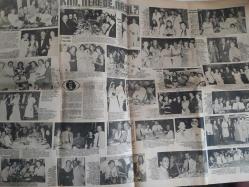 Hafta Sonu Haftalık Aktüalite Sinema Tiyatro Müzik ve Magazin Gazetesi - 17 Eylül 1981 - Müjde Ar, bu düşüşü kendi eliyle hazırladı - İzmir'de gizli nişan - Emel Sayın - Filiz Akın - Gülşen Bubikoğlu savaşı - Yargıtay, Bülent Ersoy'un kadınlığını tartışıyor - Baba kız birbirini reddediyor - Behiye Aksoy - Ahmet Aksoy - Meral Zeren - Görünmeyen adamın gözüyle - Yağmurla sızılar - Sonbaharda saçlar neden dökülür - Nilüfer - Ferdi Tayfur - Gökben - Neslihan Tekin - Ercüment Berker - Semra Torin - Selim Edes - Ömer Aral - Ayşe Irmak - Fikret Şenes - Ülkü Aker - Çiğdem Talu - Fatma Girik - Memduh Ün - 23 yıllık aşk Marmaris'te bitti - Siz yazın, biz okuyalım - İzzet Altınmeşe, müteahhit kurbanı - Tülay Özer - Damat bey evli çıktı - Gencay Erbatu - Sevda Seval - Gülünç ama gerçek - Orhan Boran - Mediha Şen'in en mutlu günü - Hülya Koçyiğit, evlat - Ahmet Hoşsöyler - Bekir Çelenk - Nilüfer Koçyiğit - Gülşah - Vasfi Uçaroğlu - Kamuran Akkor - Didem Baykal - Şebnem İkbal - Tam Takım Gazete