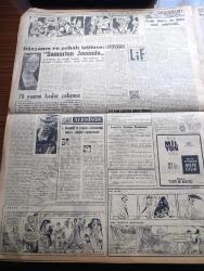Cumhuriyet Gazetesi - 24 Aralık 1960 - Dikensiz Gül Olmaz Yazan Nadir Nadi Köşe Yazısı - Milli Birlik Komitesi'nin Kurucu Meclisle İlgili Tebliği Maksatlı Çevrelere İhtarda Bulunuldu - Börekçi Ali'nin Bu Sabah İdamı Bekleniyordu - Temsilci Seçme Faaliyeti - Yüksek Adalet Divanı Ve Soruşturma Kurulu İle İlgili Kanunun Metni - Bazı Düşükler Umumî Mahkemeye Sevkedilecek - İnkılap Şehidi Kubilay'ın Şehadetinin Yıldönümü - Şemseddin Günaltay Dünkü Celsede Celal Bayar'ı Şiddetle İtham Etti - Atatürk Heykeline Saldırının 11 Zanlısı Dün Birbirleri İle Yüzleştirildi - Moskova Patriği Aleksi Dün Geldi - 10. Köy Yazan Fakir Baykurt Yazı Dizisi - Amerika'nın En Genç Başkanı Kennedy Hayatı Macera Ve Mücadeleleri Yazan James MacGregor Yazı Dizisi - Ruh Mikropları 147'lerin Affına Dair Yazan Halide Edip Adıvar Köşe Yazısı - Irak'taki Fransız Petrol Hissesinin Millileştirilmesi İsteniyor - Burhan Felek Köşe Yazısı - Dünyanın En Pahalı Tablosu Somurtan Joconde - J. Anouilh'in Piyesi Generalin Aşkı