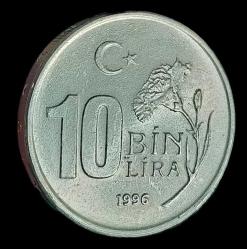 1996 10 Bin Lira Çil