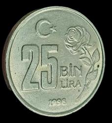 1998 25 Bin Lira Çil