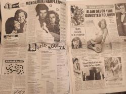 Merhaba Haftalık Aktüalite, Sinema ve Magazin Gazetesi - 12 Ekim - Sayı:118 - Suna Yıldızoğlu - Türkan Şoray - Emel Sayın - Müjde Ar- Mine Mutlu - Kürtaj Nedir? - Necla Nazır Hakkari'ye evet dedi - Erol Evgin - Ahmet Özhan - Harika Avcı - Deniz Erkanat'ın keyfi yerinde - Taner Şener ve Sermin Can - Ümit Tokcan - Meral Binat - Mendildeki Harfler - Şiir Köşeniz - Altın Şiirler - Mireille Leray Nastase - Tenisçi Nastase Film Çeviriyor - Alain Delon yine gangster rolünde - Mark Spitz - Robert Mitchum - Güzel Kathy - Eğlendiğiniz yerde bizde vardık - Kürtaj Nedir? - Özlen Tekçe babasının şöhretini sürdürmeye kararlı - Ahmet Tarık Tekçe - Atilla Yelken ailesini özledi - Dans yarışmamızda derece alanları tanıtıyoruz - Nilüfer Aydan - Perihan Sözen kızına kavuştu - Akın Uğurlu'nun melekleri - Gülser ve Zafir Seba - Sevim Tuna ayrıldığı eşine döndü - Hülya Işıl - Yerli Pamela'nın şansı açıldı - Nazan Şoray, İtalya'da fotomodellik yapacak! - Füsun Önal fotoğraf ve haberi - Tam Takım Gazete