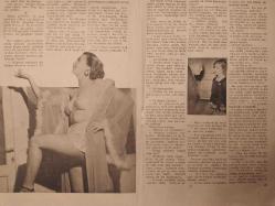 Türkiye'nin Rita Hayworth'u Üftade Kimi - Bir filmdeki rolünden dolayı öldürülüyordu! - 33x24cm boyutundadır - Dergiden kupür olarak alınmıştır - Tek yaprak arkalı önlüdür