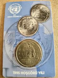 25 BİN LİRA 1995 DÜNYA HOŞGÖRÜ YILI