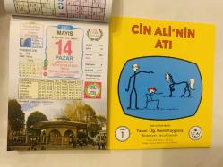 Efemera - 14 Mayıs 2023 hediyelik orijinal Ülkü takvim yaprağı (Cin Ali kitabı hediyeli:) - kitantik - kitaLog