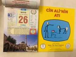 26 Mayıs 2023 hediyelik orijinal Ülkü takvim yaprağı (Cin Ali kitabı hediyeli:)