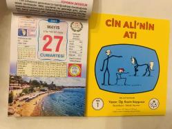 27 Mayıs 2023 hediyelik orijinal Ülkü takvim yaprağı (Cin Ali kitabı hediyeli:)