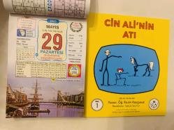 29 Mayıs 2023 hediyelik orijinal Ülkü takvim yaprağı (Cin Ali kitabı hediyeli:)