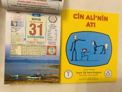 31 Mayıs 2023 hediyelik orijinal Ülkü takvim yaprağı (Cin Ali kitabı hediyeli:)