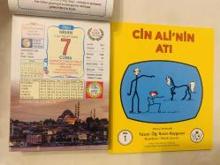 Efemera - 7 Nisan 2023 hediyelik orijinal Ülkü takvim yaprağı (Cin Ali kitabı hediyeli:) - kitantik - kitaLog