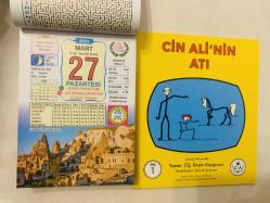 27 Mart 2023 hediyelik orijinal Ülkü takvim yaprağı (Cin Ali kitabı hediyeli:)