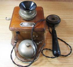 1900 Ler AnTiKa ÖSTERREICHISCHE Telefonefabrik A.G  DUVAR TELEFONU.....KOLEKSİYONLUK