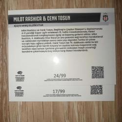 Milot Rashica & Cenk Tosun Mythos Today /99 Beşiktaş