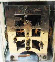 AnTiKa OSMANLI KuRMaLı ÇALAR MASA SAATİ....