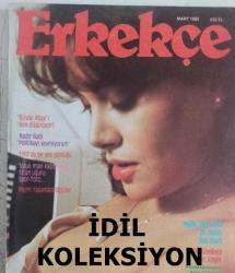 Erkekçe Aylık Aktüalite Sinema Tiyatro Müzik ve Magazin Dergisi  - Mart 1983 - Krallara Layık Bir Gece - Nadir Nadi Röportajı - Spor Toto - Dam Dam Dam - Dalyan - Büyük Altay'ı Kim Düşürüyor? - Kirli Hava ve Ankara - ''Evlilik Okulu''na Baskın! - - Mini Söyleşi - Koo Stark - Angie Posteri -  Emin Coşar - Espadrilli Ölüm - Yılın Güzeline Yılın Armağanları - Rejim Yapanlara Öğütler - 1992'de Bir Aile Günlüğü -- Lady Chatterley  - Bilgisayar ile Evlilik - Bilim Kurgu Hikayesi - İsaac Asimov - Kızılderili Falı - Aranan Çift - Büyüklere Masallar - Yehova Şahitleri - Erkekçe Tavsiyeler - Ayın Takvimi: Clio Goldsmith fotoğraf ve haberi - Ayın Takvimi Eki Mevcuttur - Posterli Tam Takım Dergi