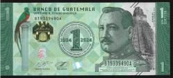 ** GUATEMALA ( 1 * QUETZAL ) 2024 - ÇİL
