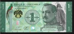 ** GUATEMALA ( 1 * QUETZAL ) 2024 - ÇİL