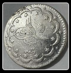 1293/11 (۱۲۹۳/۱۱) - 5 KURUŞ (Ag 0,830 / 6 Gr. Gümüş) 