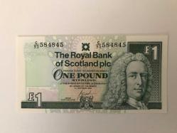 Avrupa-İskoçya-1 Paund-2001 Yılı.-ÇİL-