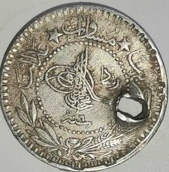 OSMANLI İMP.  MEHMET REŞAD   10  PARA  1327/6