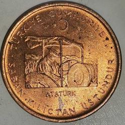 TÜRKİYE 1972  10 KURUŞ HATIRA SABAN KILIÇTAN ÜSTÜNDÜR