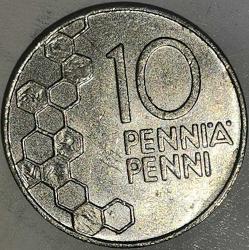 FİNLANDİYA 1991  10 PENIA