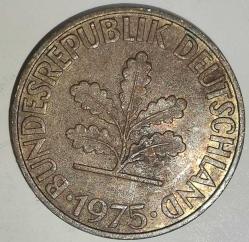 ALMANYA  1975 D 10 PFENNIG