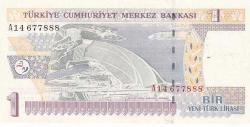 8.EMİSYON 1 YTL A14 677 888 ÇİL - GÜZEL NUMARA