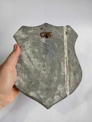 Deniz kuvvetleri plaketi.  23 cm. Alt kaide mermer. Üst alüminyum döküm. Eskilerden koleksiyon Dekorluk