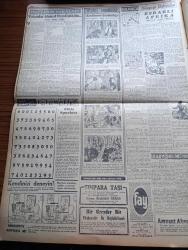 Cumhuriyet Gazetesi - 19 Ağustos 1956 - Van Özalp'ta Kurşuna Dizilen Vatandaşlar - Hadiseye İsmi Karışan Eski Milli Müdafaa Bakanı General Ali Rıza Artunkal - Kansere Karşı Yeni Bir İlaç - Ticaret Vekili Zeyyad Mandalinci İzmir'de Yeni İktisadi Kararları Açıklayacağını Söyledi -  Osman BÖLÜKBAŞI Tokat'ta - İngiltere Konferansta Rus Planını Reddetti - Yeni Orman Kanunu Tasarısı İçin Mecliste Dünkü Şiddetli Tenkidler - İngilizler EOKA İle Müzakereye Mi Girişecekler - İki Devrin Perde Arkası Yazan Samih Nafiz Tansu Yazı Dizisi - Kutu Kutu İçinde Yazan Orhan Hançerlioğlu Yazı Dizisi - Sayın Şeyh El Bahuri'ye Yazan Hasan Ali Yücel Köşe Yazısı - Fuzuli'nin Yeni Bir El Yazması Bulundu - Fransız Boksör İdris Dion Garbis Zaharyan'ı Yendi - Haftanın Şakaları Yazan Burhan Felek - Resimli Romanımız Kraliçenin Gerdanlığı Yazan P. Gordeaux - Dünyayı Dolaşalım Derleyen Hamdi Varoğlu Yazı Dizisi - Komili Sabun - Galatasaray Denizciliği 50 Yaşını Kutluyor - Türkiye Bisiklet Birinciliği Bugün İzmit'te