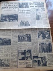 Yeni İstanbul Gazetesi - 3 Mayıs 1953 - Mahkeme Önünde İnkılap Münakaşa Edilebilir Mi Yazan Habib Edib Törehan Köşe Yazısı - Ürdün'ün Genç Kralı Hüseyin - Irak ve Ürdün'ün Genç Kralları Dün Taç Giydi - Bağdad'da İran Dışişleri Bakanı Doktor Fatimi'nin Yeni İstanbul'a Demeci - Brezilya Takımı F. C. America Fenerbahçe'yi 3 2 Yendi - Deprem Sebebiyle Karaburun Ve Foça'da 300 e Yakın ev Yıkıldı - Amerika Büyükelçisi McGhee Türk Halkına Hitaben Bir Veda Mesajı Yayınladı - Küçük İnsanlar Yazan Faik Baysal Yazı Dizisi - Pazar Konuşmaları Yazan Baydar Derler - Üç Yugoslav Havacısı Amerika'ya İltica Etti - Dumlupınar Denizaltısının Batmasında Sebep Olan Naboland Süvarisi Lorentzon İsveç'te de Yargılanacak - Avrupa Hafif Siklet Boks Şampiyonluğu - Dünya Casuslarının Piri Konsül Regülüs Yazan Mustafa Cezar - Büyük Röportaj Serisi İslam Memleketleri Yazan Fikret Adil - Meşhur Kompozitör Arturo Toscanini - Kral Kupasını Dün Blackpool Kazandı - Türkiye Futbol Birincilikleri - Arı Unları - Gripin